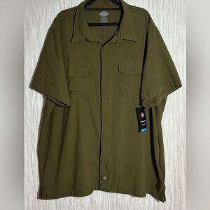 Dickies Dark Green Short Sleeve Shirt